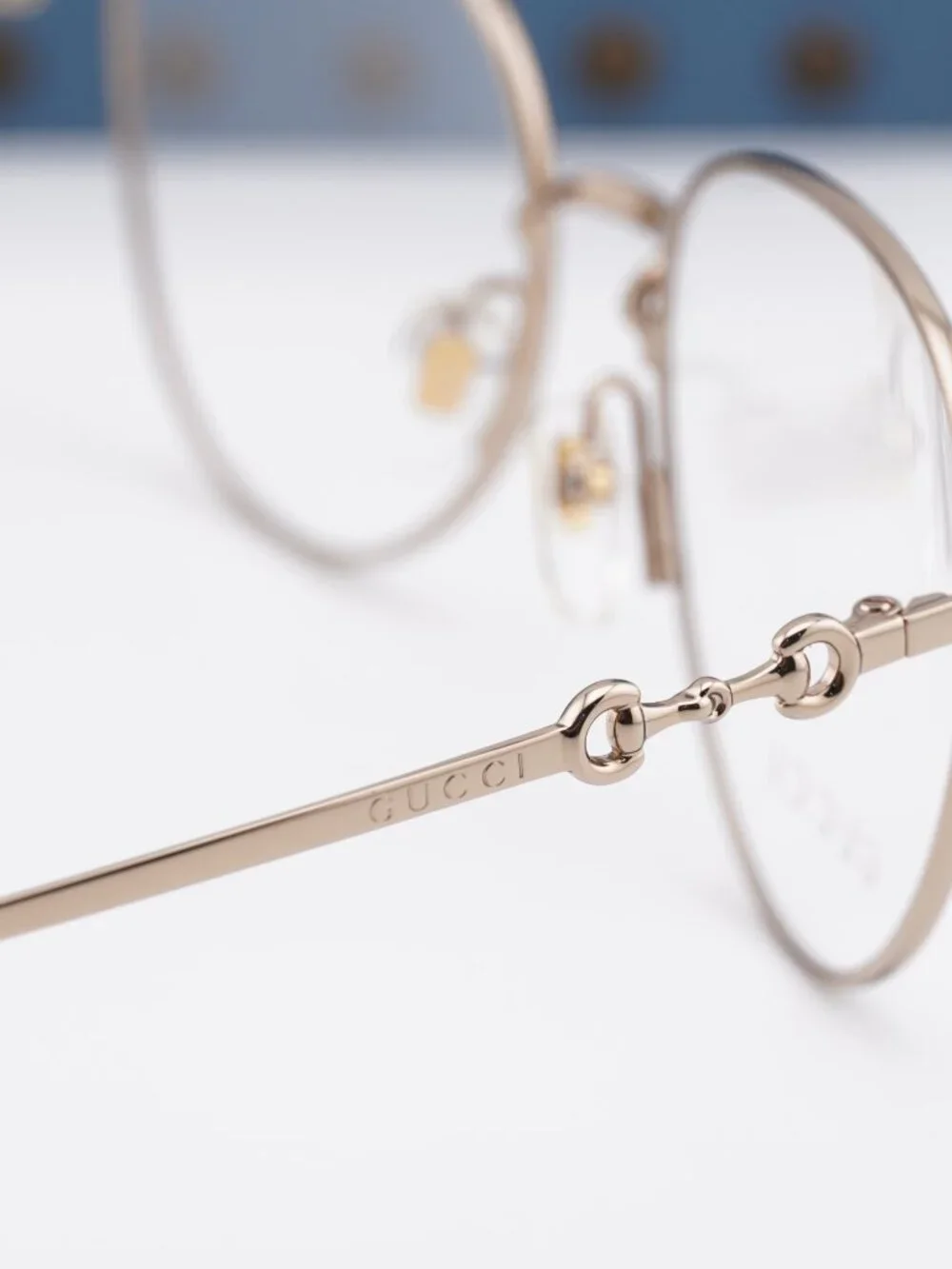Gucci GG0880O 002 Square Eyeglasses - Havana/Gold 51mm
